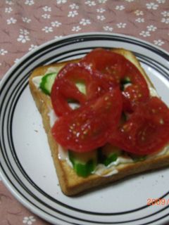 朝食❤サラダトースト-レシピのメイン写真