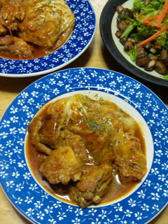 キャベツと鶏肉のトマト煮込み-レシピのメイン写真