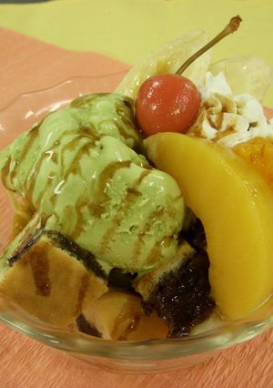 超簡単♪今川抹茶パフェ-レシピのメイン写真