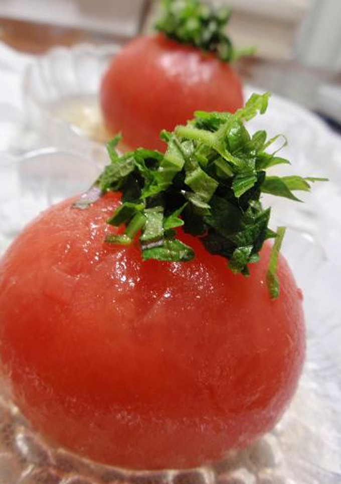 丸ごとトマト漬け-レシピのメイン写真