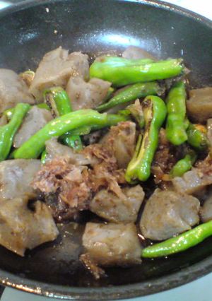 お弁当にも♪ししとうとこんにゃく炒め-レシピのメイン写真