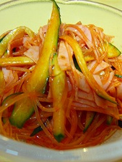 野菜ジュースの春雨サラダ-レシピのメイン写真