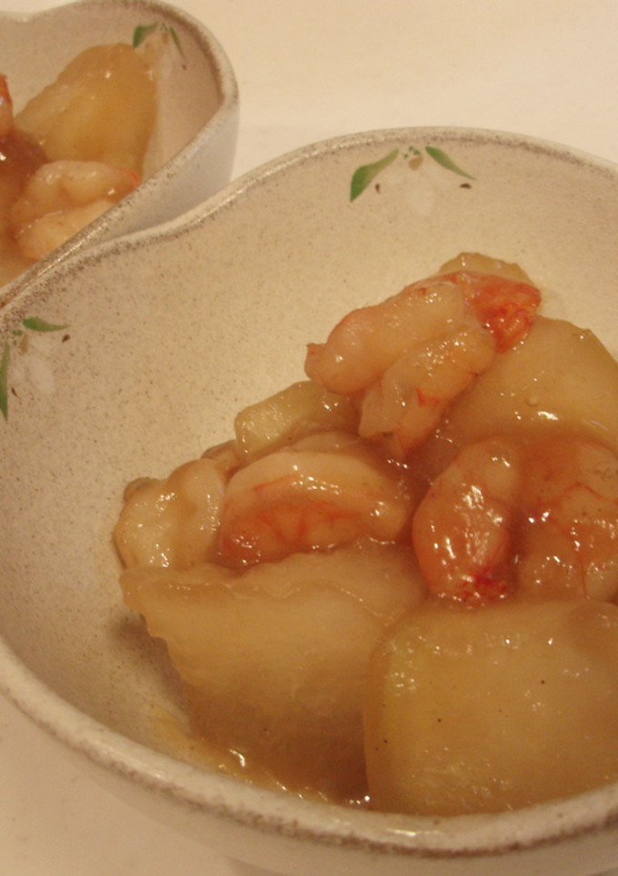 冬瓜とえびの中華煮込み-レシピのメイン写真