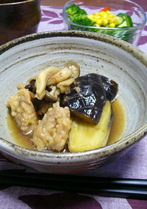 コクうま！ナスと鶏肉の揚げびたし-レシピのメイン写真