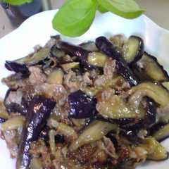 รูปของ なすと豚肉の中華炒め