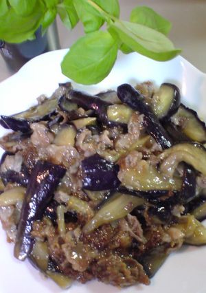 なすと豚肉の中華炒め-レシピのメイン写真