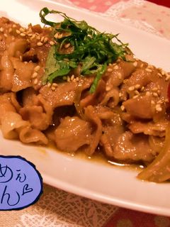 ★めちゃ簡単❤しょうが焼!?★-レシピのメイン写真