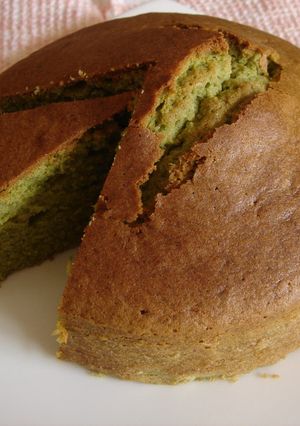 きび砂糖で☆抹茶ケーキ-レシピのメイン写真