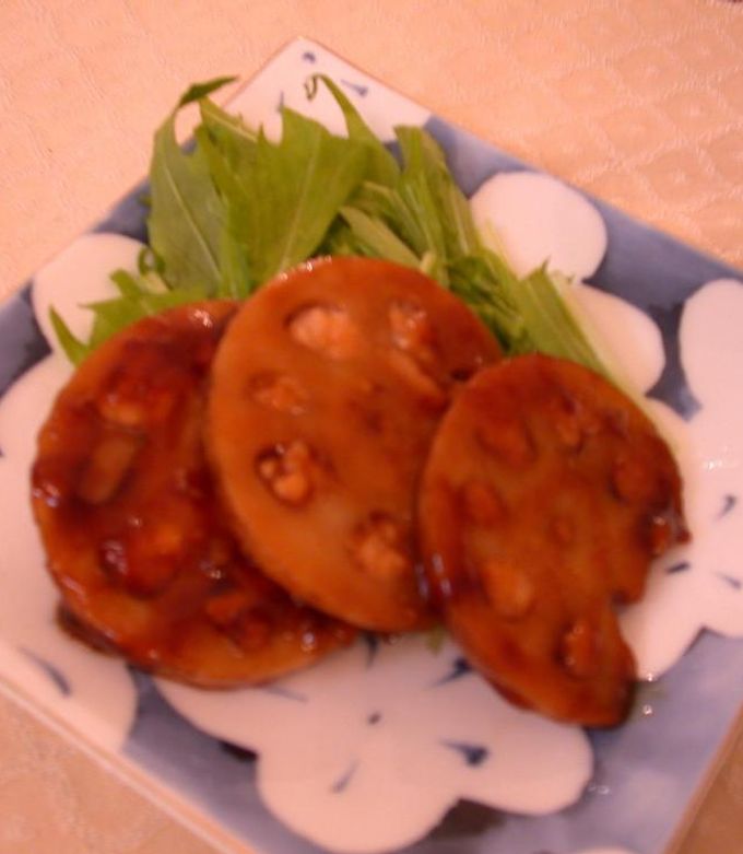 れんこんのさっぱり黒酢照り焼き by pear2008 【クックパッド】 簡単