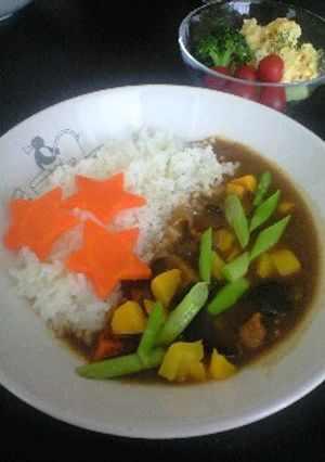 七夕☆カレーライス☆-レシピのメイン写真