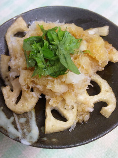 れんこんのみぞれポン酢-レシピのメイン写真