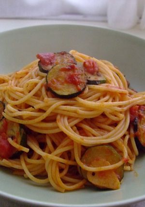 ズッキーニのパスタ-レシピのメイン写真