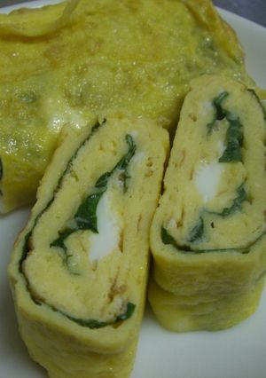 大葉巻き巻き卵焼き-レシピのメイン写真