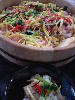 かしわちらし寿司-レシピのメイン写真