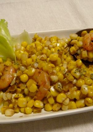 とうもろこしのマヨ醤油炒め-レシピのメイン写真