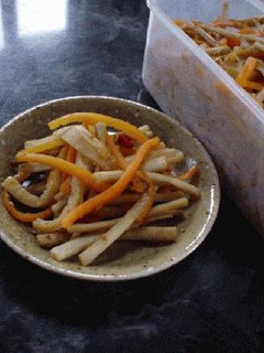 カレー風味のきんぴら-レシピのメイン写真