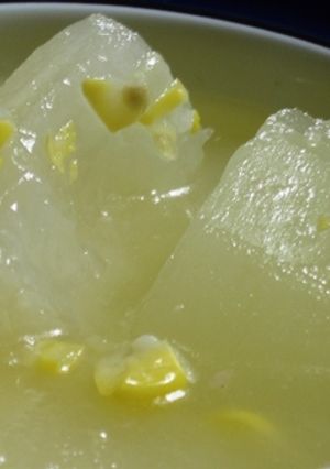 きんきんに冷たい冬瓜ととうもろこしスープ-レシピのメイン写真