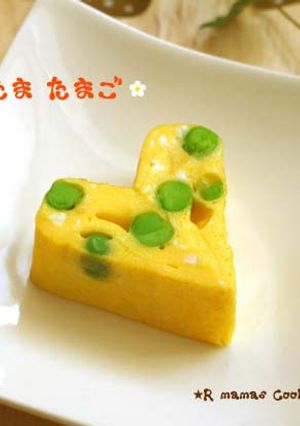 お弁当にキュートなおかず～水玉たまご♪～-レシピのメイン写真
