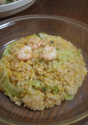 レタス卵チャーハン！まぜて炒めて簡単★-レシピのメイン写真