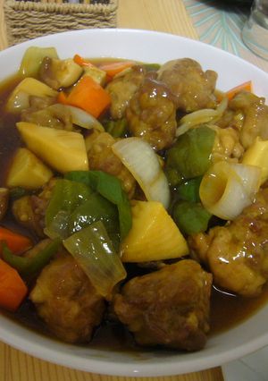 ケチャップなしの豚こま肉酢豚-レシピのメイン写真