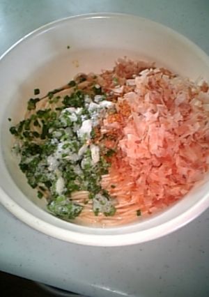 ☆釜あげぶっかけ素麺☆-レシピのメイン写真