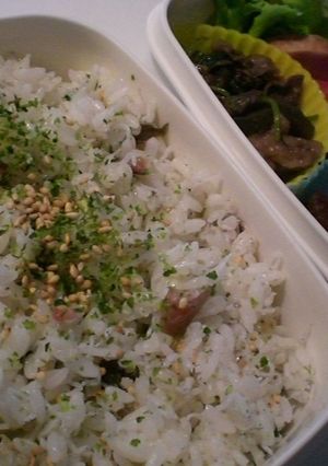 お弁当☆チラシ寿司に♪しば漬けじゃこ御飯-レシピのメイン写真