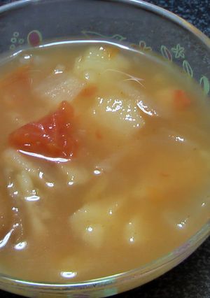 本物トマトで簡単トマトスープ-レシピのメイン写真
