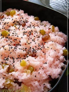 炊飯器で簡単~きらきらラブリーお赤飯❤-レシピのメイン写真