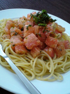 トマトと大葉のパスタ-レシピのメイン写真