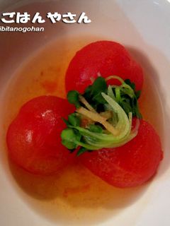 ミニトマトの煮浸し★★-レシピのメイン写真