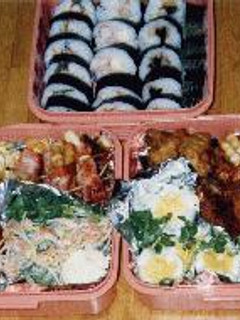 海苔巻き弁当♪-レシピのメイン写真