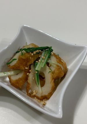 水菜とちくわのサッと煮★-レシピのメイン写真
