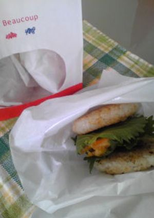ごま油が香るライスバーガー-レシピのメイン写真
