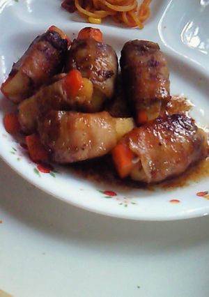 じゃがいもと人参の豚肉巻き巻き-レシピのメイン写真