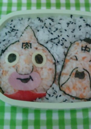 キャラ弁☆キン肉マン＆ラーメンマン-レシピのメイン写真
