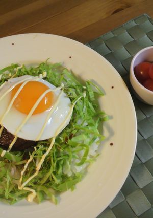 おうちでCafe☆和風？ロコモコ-レシピのメイン写真
