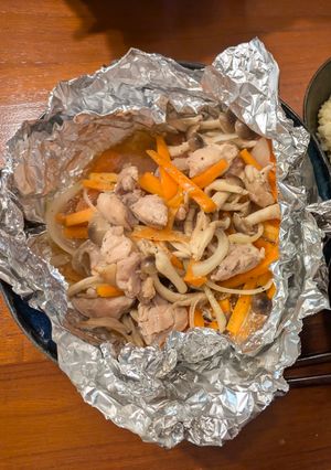 🐔鶏もも肉のホイル焼き-レシピのメイン写真