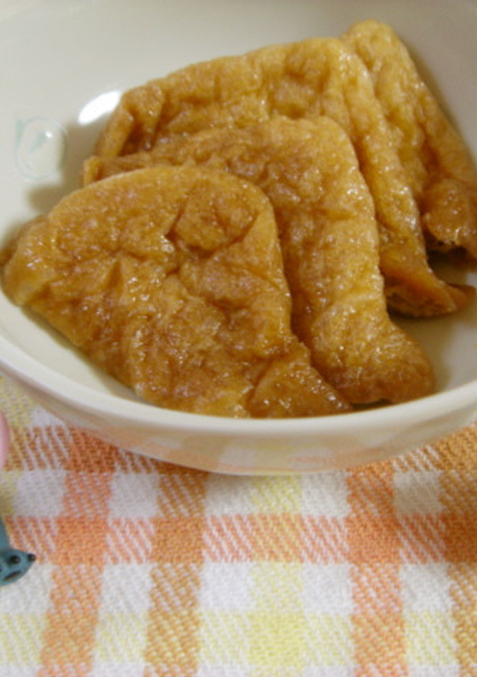 母の味レシピ：油揚げの煮物-レシピのメイン写真