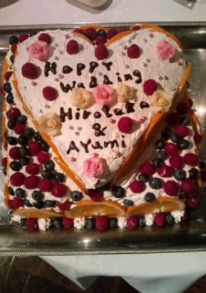 ウェディングケーキ-レシピのメイン写真