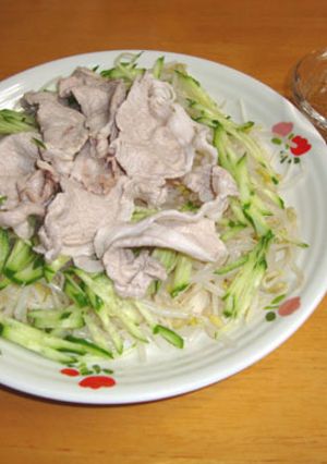 冷しゃぶそうめん-レシピのメイン写真