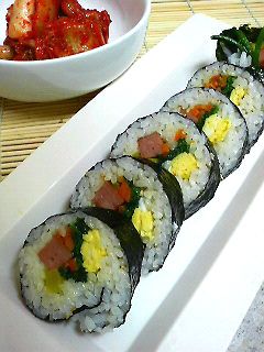 韓国のり巻き(キンパプ)★本場の味です!-レシピのメイン写真