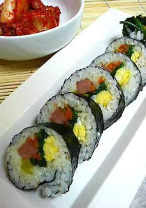 韓国のり巻き（キンパプ）★本場の味です！-レシピのメイン写真
