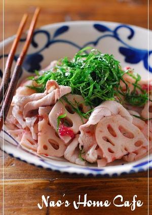 豚しゃぶ&レンコンの和風ナムル-レシピのメイン写真