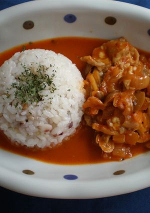 豚ときのこの野菜ジューススープかけゴハン-レシピのメイン写真