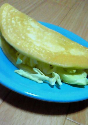 ホットケーキサンド-レシピのメイン写真