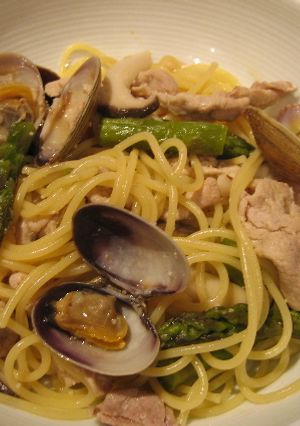あさりと豚肉のボリュームパスタ♪-レシピのメイン写真
