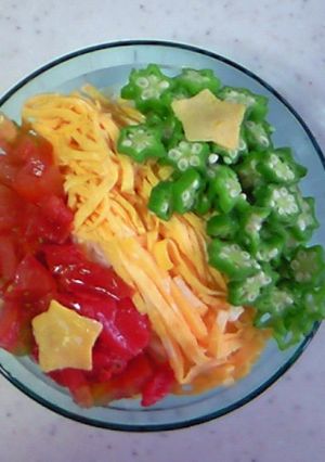 七夕そうめん☆盛り付け-レシピのメイン写真