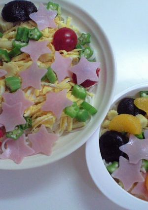 子どもと一緒に☆七夕そうめん☆ミ-レシピのメイン写真