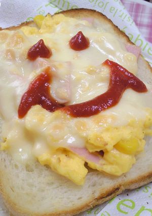 朝食にどう！？コーンなトースト-レシピのメイン写真