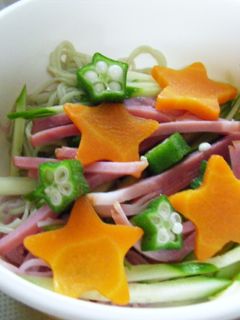 七夕そうめん-レシピのメイン写真
